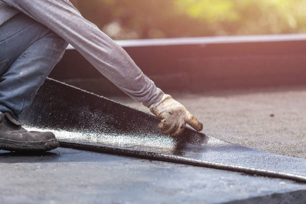 Professional Waterproofing technician working in Monticello, IN